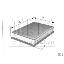 AP139/3 FILTRON Фильтр воздушный(B2W060PR)